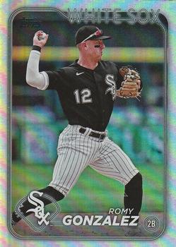 2024 Topps #532 Romy Gonzalez Rainbow Foil