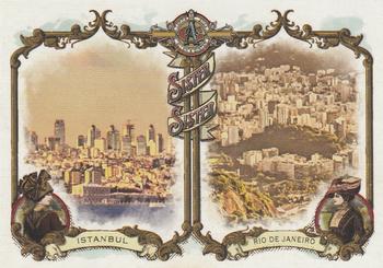 2024 Topps Allen & Ginter #SS-3 Istanbul / Rio de Janeiro Sister Sister