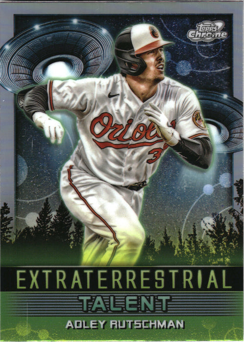 2024 Topps Chrome Cosmic #ET-13 Adley Rutschman Extraterrestrial Talent