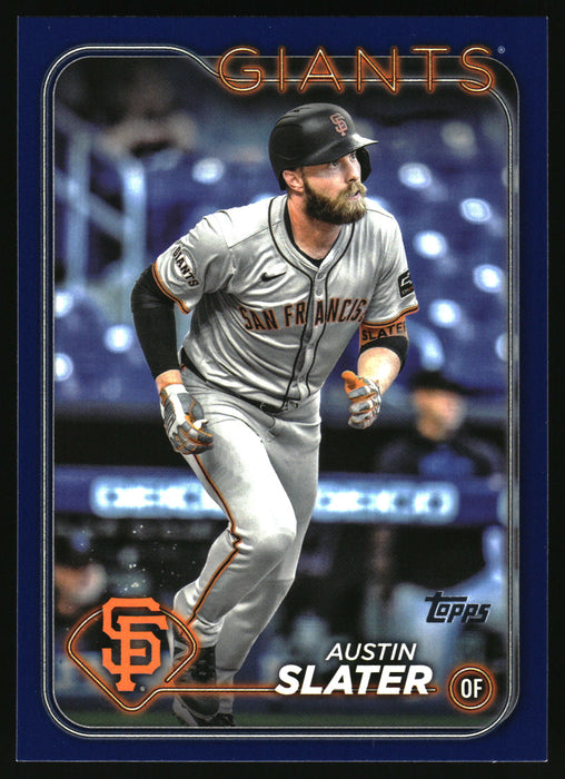 2024 Topps Update #US261 Austin Slater Royal Blue