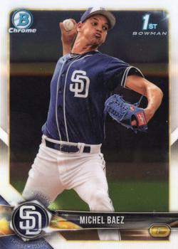 2018 Bowman #BCP67 Michel Baez Chrome Prospects
