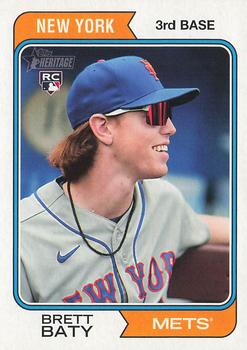 2023 Topps Heritage #265 Brett Baty