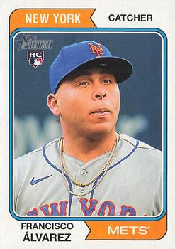 2023 Topps Heritage #388 Francisco Álvarez