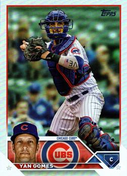 2023 Topps #569 Yan Gomes Rainbow Foil