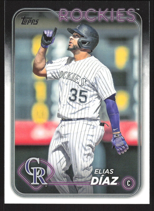 2024 Topps #161 Elias Díaz