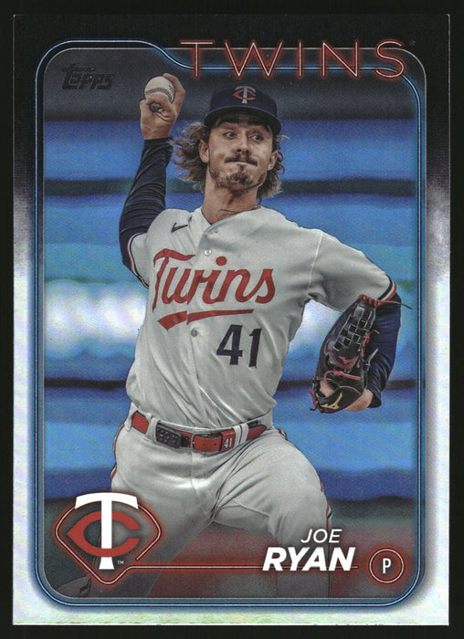 2024 Topps #175 Joe Ryan Rainbow Foil