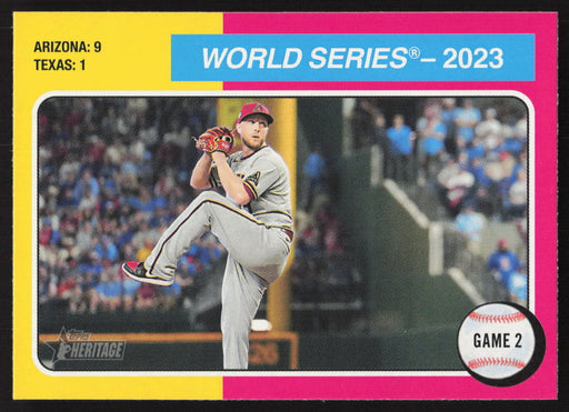 2024 Topps Heritage #462 World Series 2023: Game 2