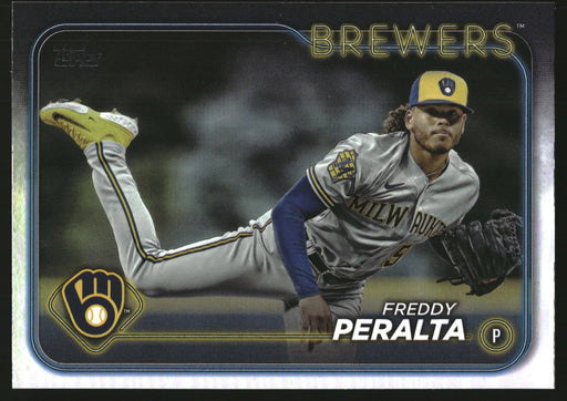 2024 Topps #26 Freddy Peralta Rainbow Foil
