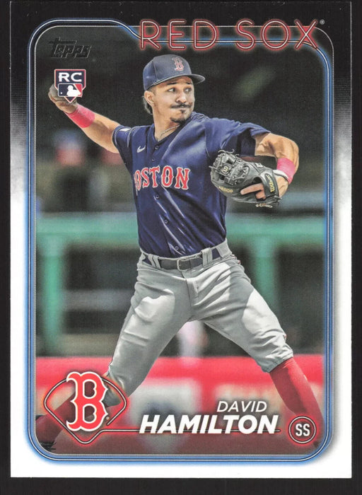 2024 Topps #202 David Hamilton - 5 Card Player Lot - Rookie Card