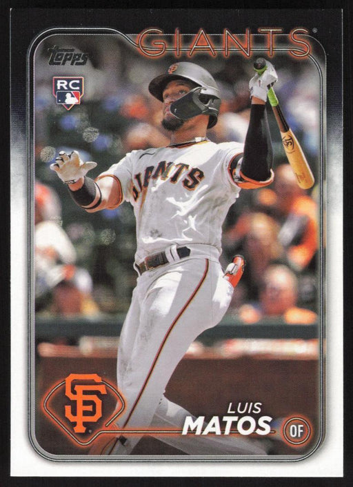 2024 Topps #28 Luis Matos - 10 Card Player Lot - Rookie Card