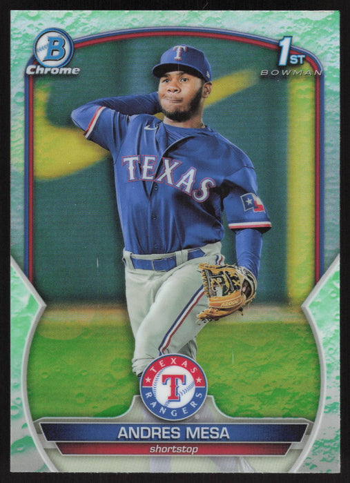 2023 Bowman Draft #BDC-44 Brock Vradenburg Chrome Lunar Glow Refractor