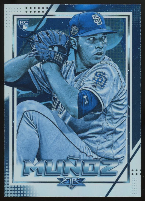 2020 Topps Fire #173 Andres Muñoz Blue Chip