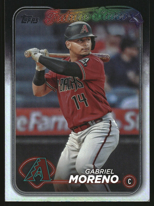 2024 Topps #268 Gabriel Moreno Rainbow Foil