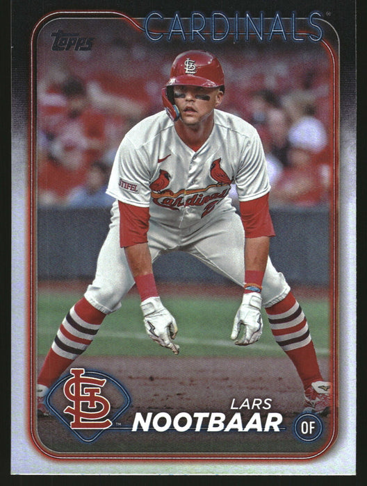 2024 Topps #18 Lars Nootbaar Rainbow Foil