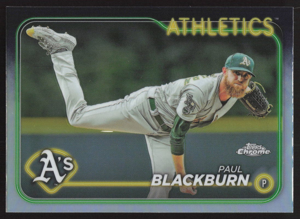 2024 Topps Chrome #43 Paul Blackburn Refractor