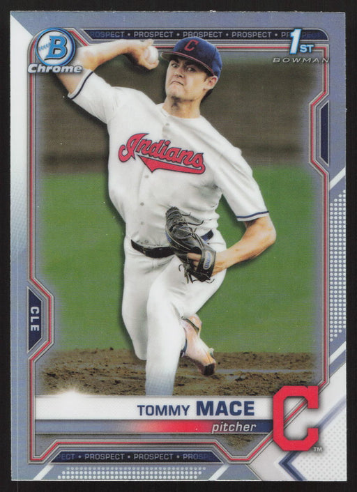 2021 Bowman Draft #BDC-111 Tommy Mace Chrome Refractor