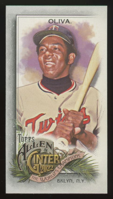 2022 Topps Allen & Ginter #165 Tony Oliva Mini