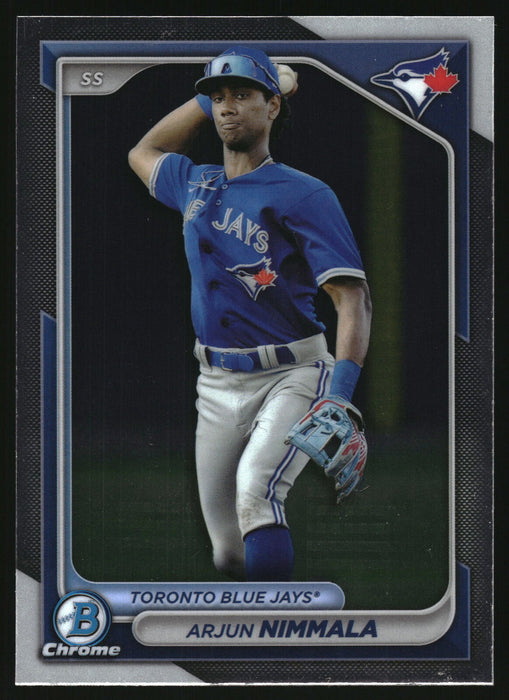 2024 Bowman Chrome #BCP-199 Arjun Nimmala Prospects