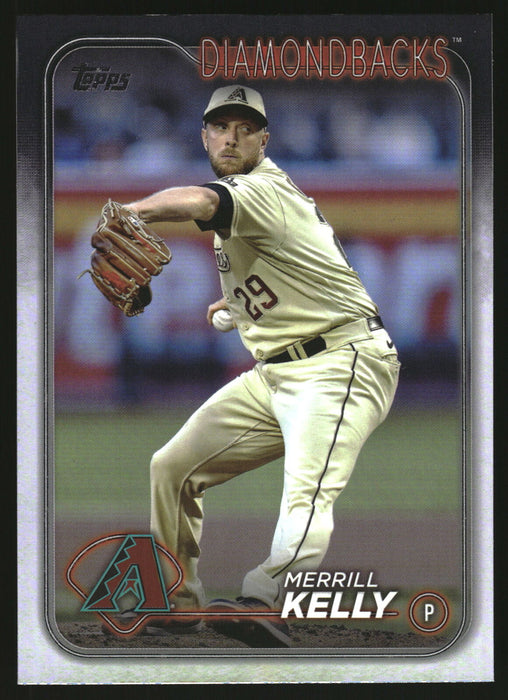 2024 Topps #112 Merrill Kelly Rainbow Foil