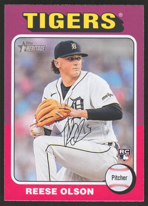 2024 Topps Heritage #439 Reese Olson
