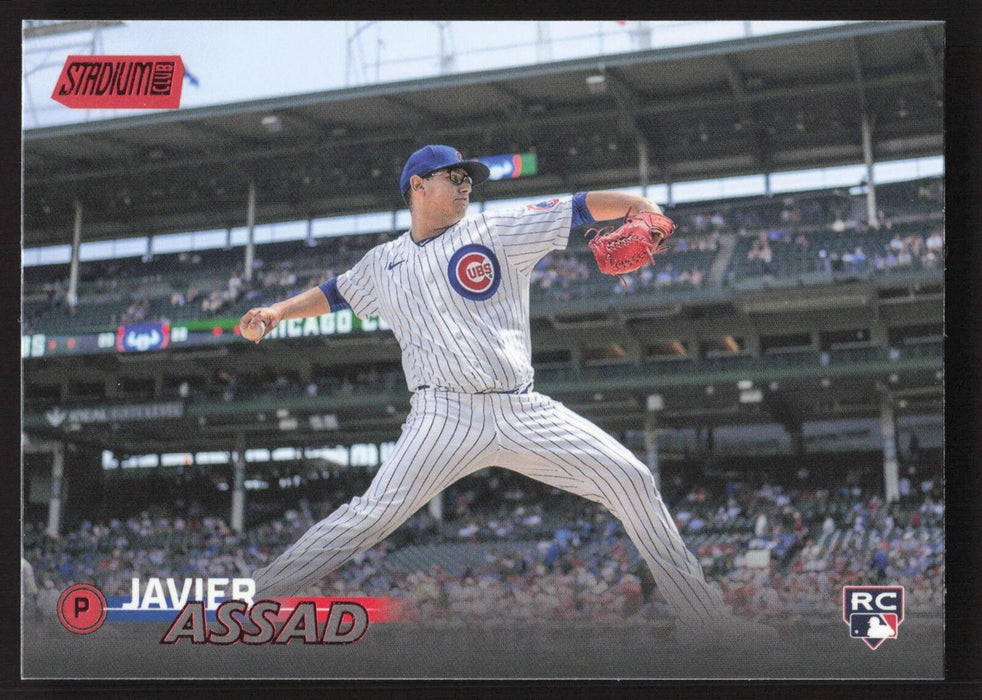 2023 Stadium Club #209 Javier Assad Red Foil