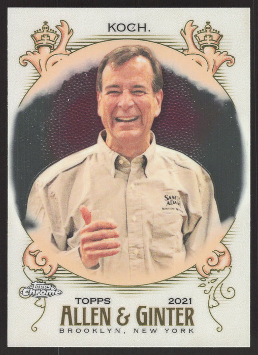 2021 Topps Allen & Ginter Chrome #233 Jim Koch