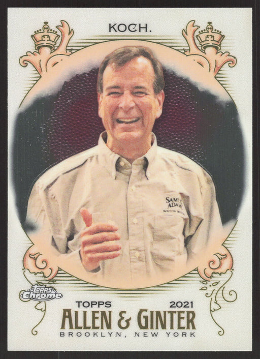 2021 Topps Allen & Ginter Chrome #233 Jim Koch