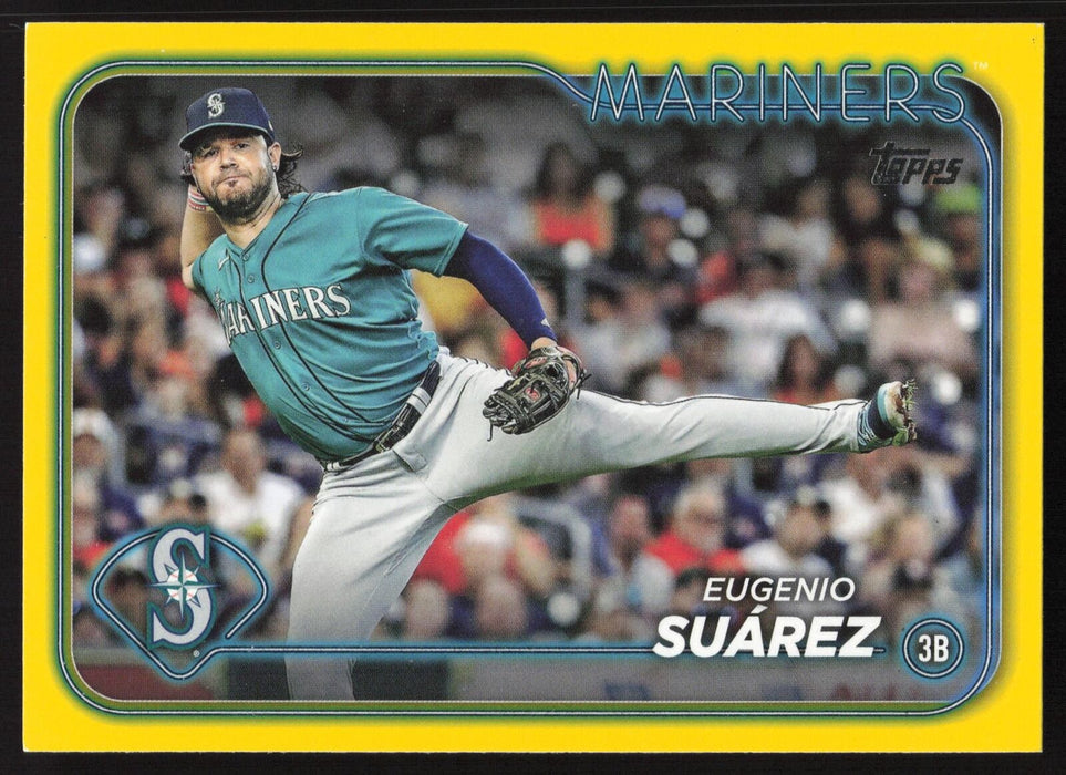 2024 Topps #231 Eugenio Suárez Yellow