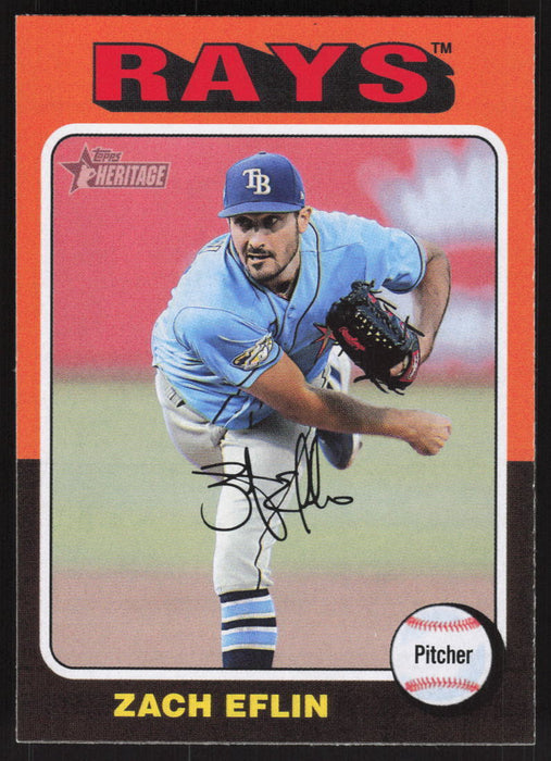 2024 Topps Heritage #237 Zach Eflin