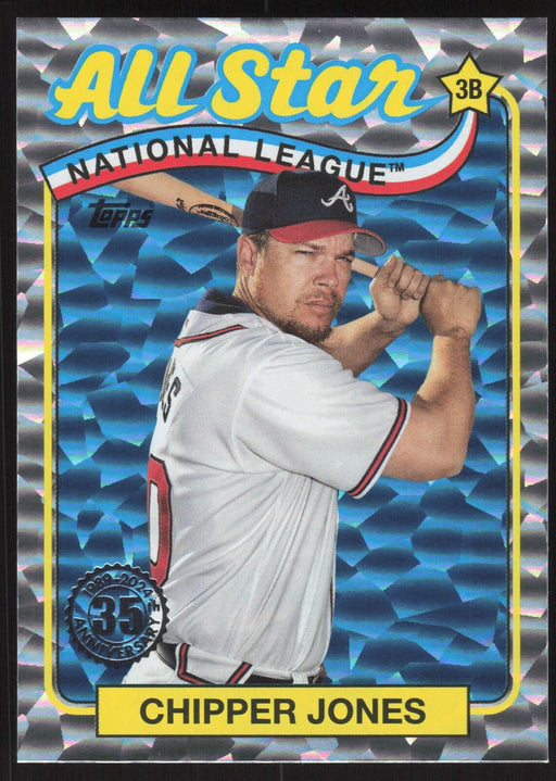 2024 Topps #89ASB-11 Chipper Jones 1989 Topps Baseball All-Stars Foil