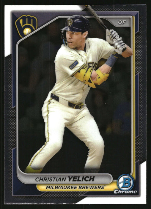 2024 Bowman Chrome #14 Christian Yelich