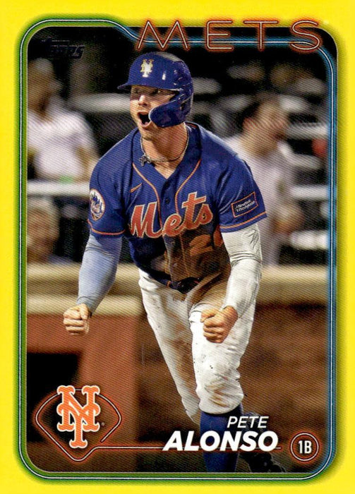 2024 Topps #20 Pete Alonso Yellow
