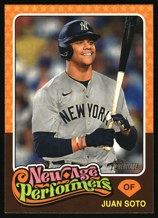 2024 Topps Heritage #NAP-21 Juan Soto New Age Performers