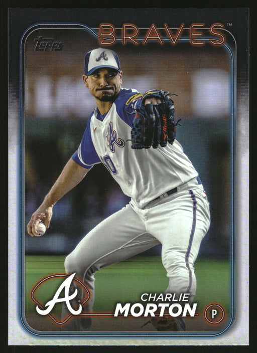 2024 Topps #221 Charlie Morton Rainbow Foil
