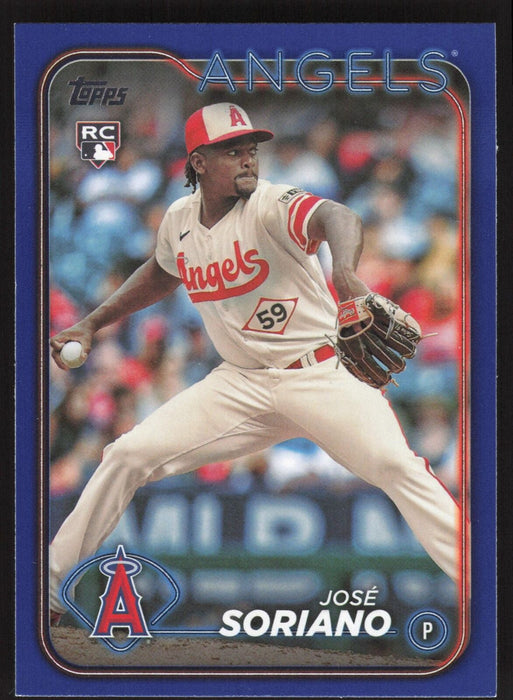 2024 Topps #15 José Soriano Royal Blue
