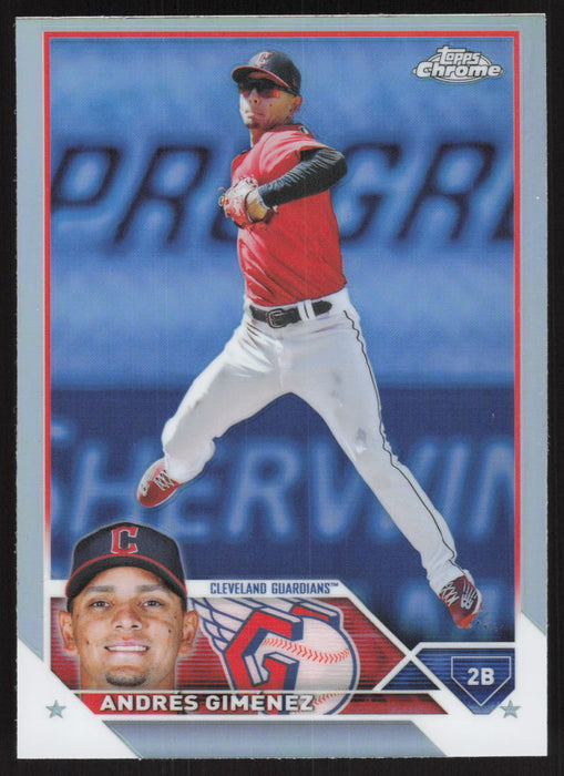 2023 Topps Chrome #155 Andrés Giménez Refractor