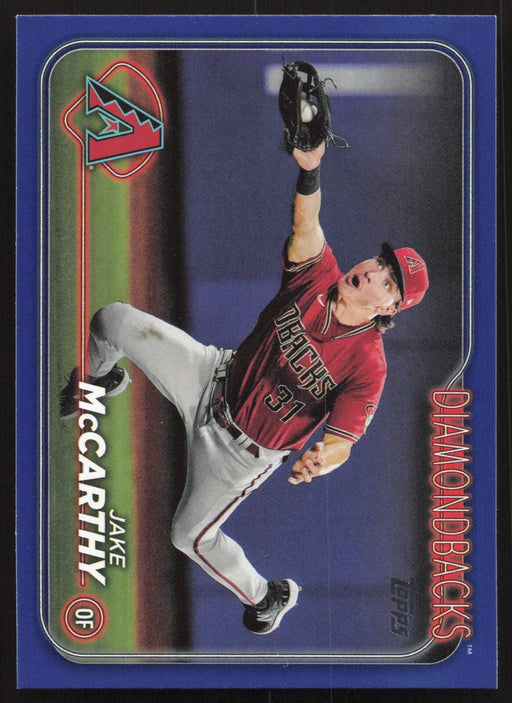 2024 Topps #482 Jake McCarthy Royal Blue