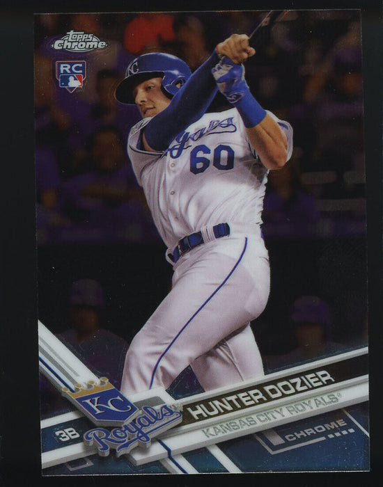 2017 Topps Chrome #101 Hunter Dozier