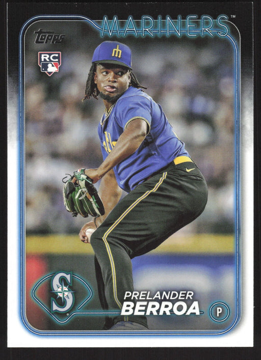 2024 Topps #36 Prelander Berroa - 10 Card Player Lot - Rookie Card