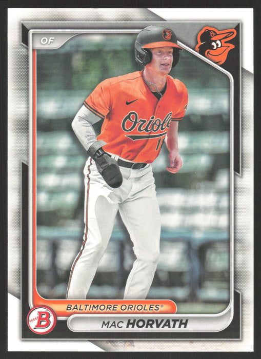 2024 Bowman #BP-6 Mac Horvath Base