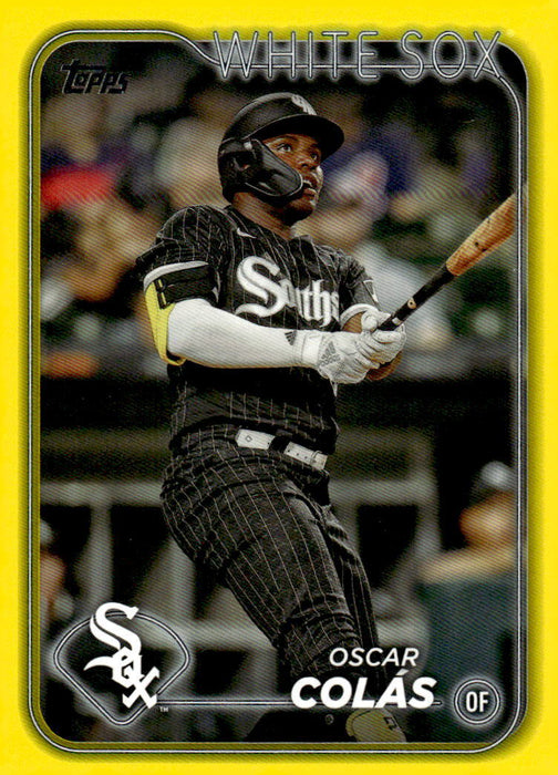 2024 Topps #105 Oscar Colás Yellow