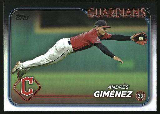 2024 Topps #289 Andrés Giménez Rainbow Foil