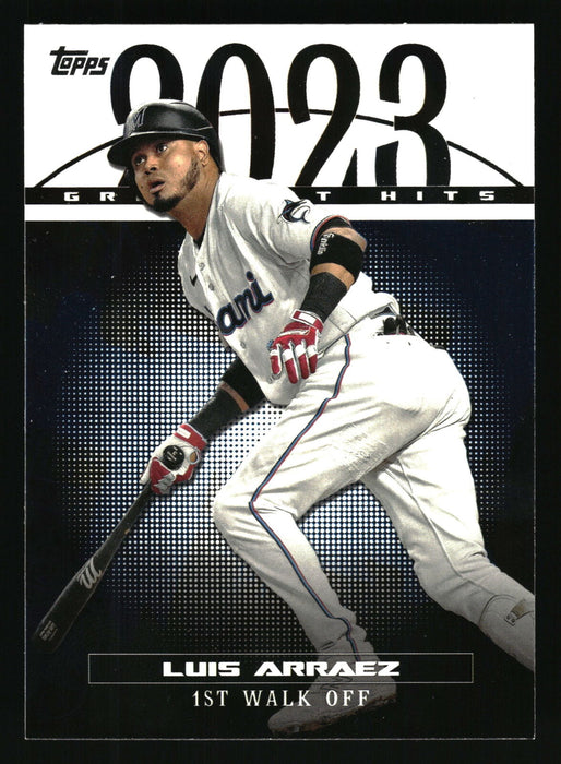 2024 Topps #23GH-6 Luis Arraez 2023 Greatest Hits