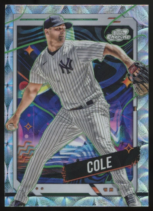 2024 Topps Cosmic Chrome Nucleus Refractor #76 Gerrit Cole