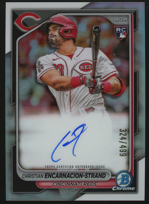 2024 Bowman #CRA-CE Christian Encarnacion-Strand Refractor /499