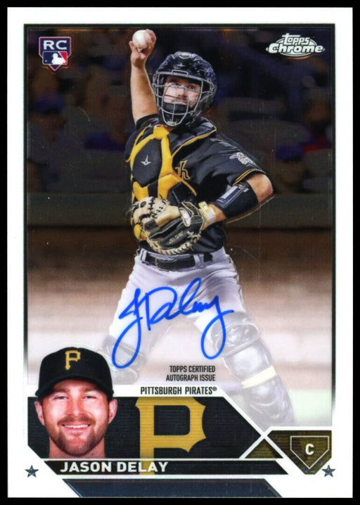 2023 Topps Chrome Update #RA-JD Jason Delay Autographs