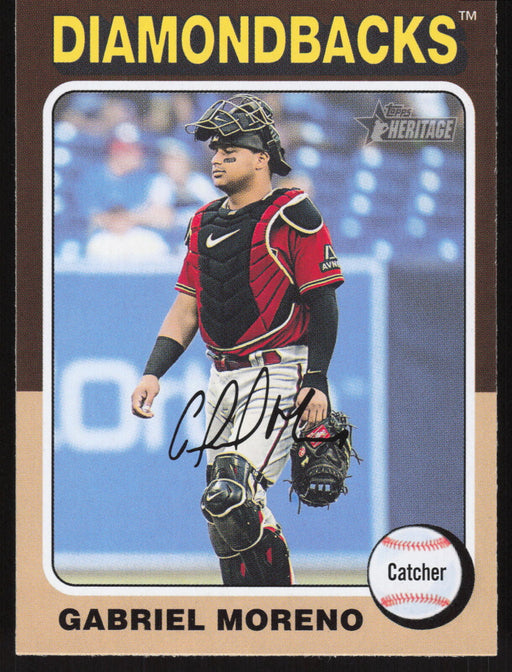 2024 Topps Heritage #290 Gabriel Moreno Base