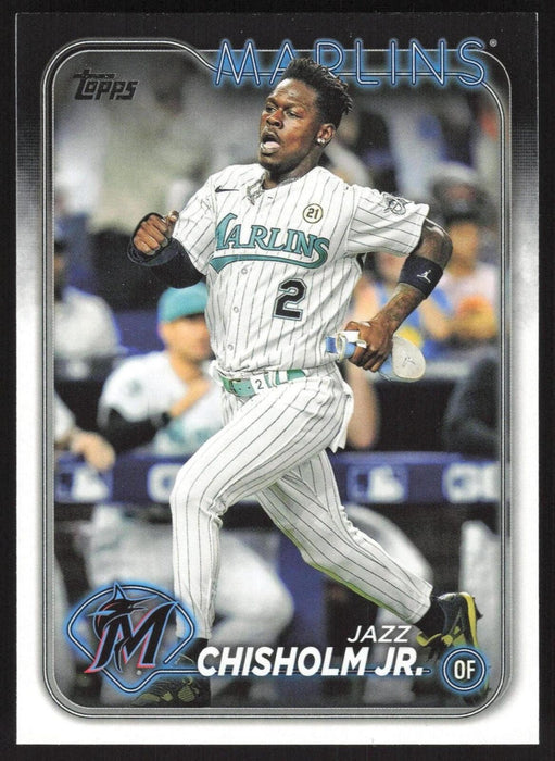 2024 Topps #223 Jazz Chisholm Jr.