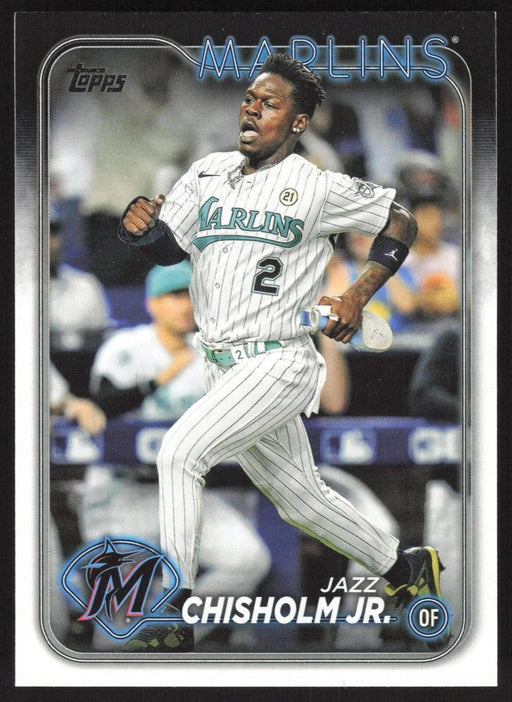 2024 Topps #223 Jazz Chisholm Jr.
