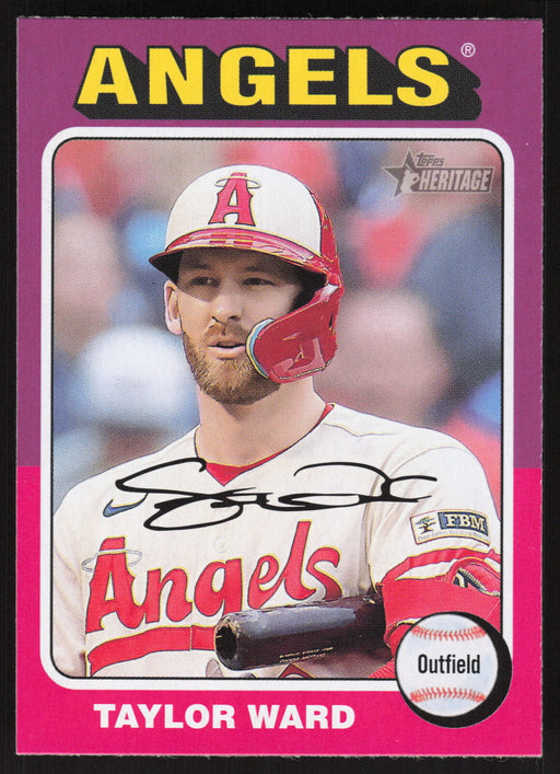 2024 Topps Heritage #132 Taylor Ward Base